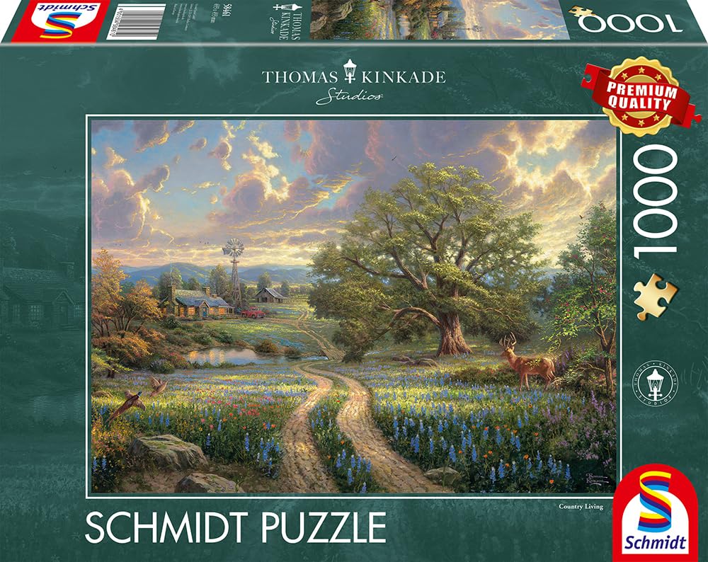 Amazon.co.jp: 1000ピース ジグソーパズル Schmidt-Spiele 田舎